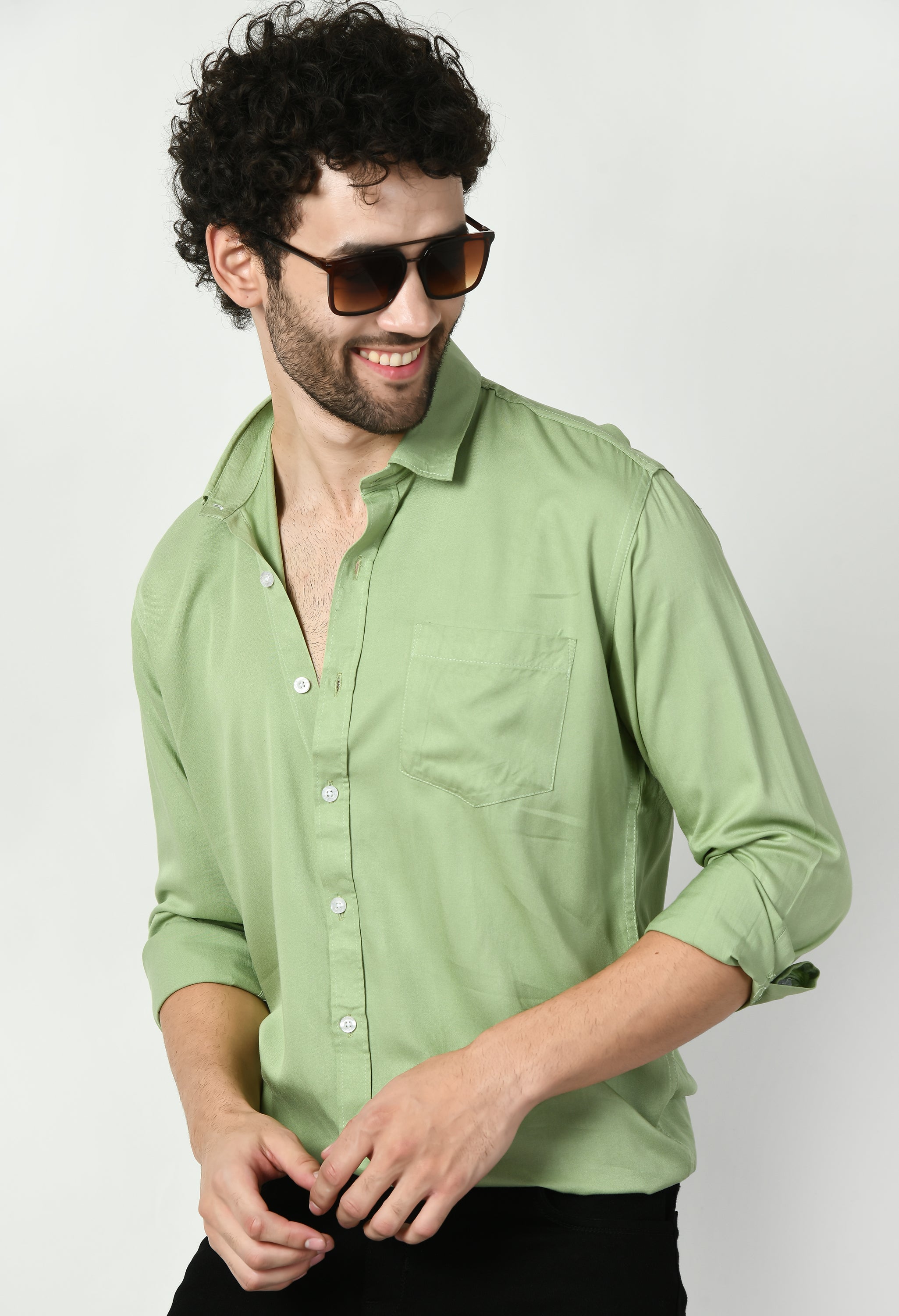 GREEN BLAZE BAMBOO COTTON SHIRTS – PEBCO