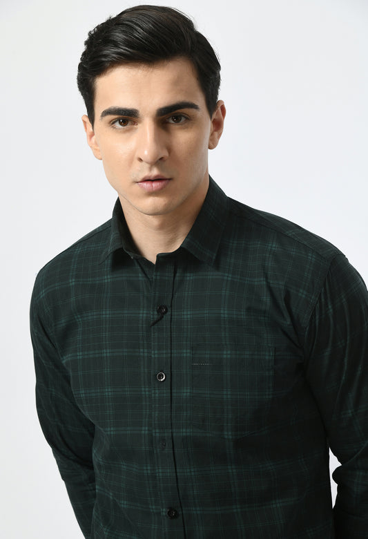 Green Check Shirt